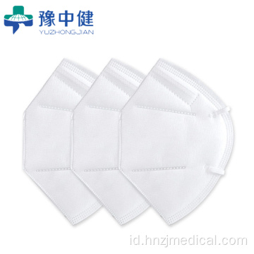 Nonwoven Earloop 5ply pelindung Filtering Respirator